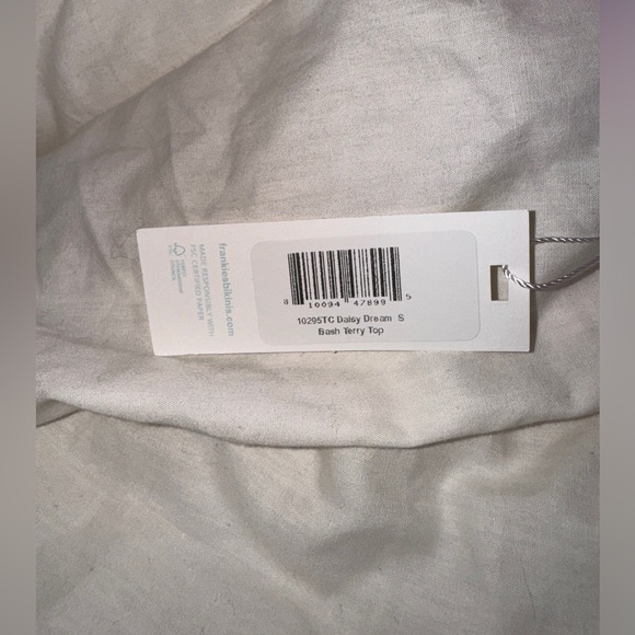 Frankie's bikinis daisy dream bash terry top - Picture 4 of 5